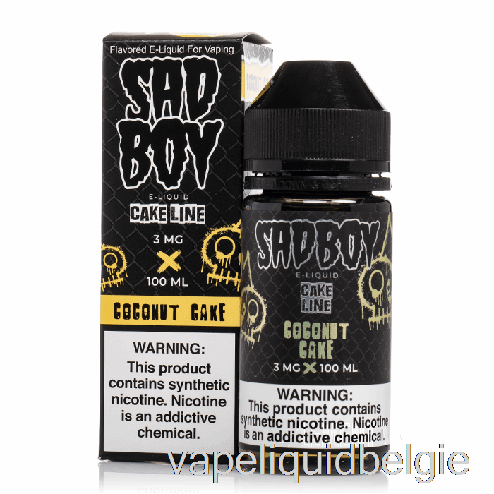 Vape België Kokoscake - Sadboy - 100ml 6mg